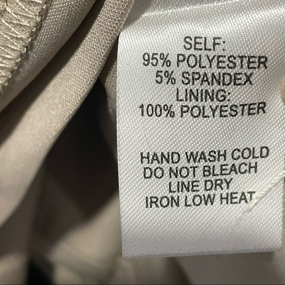 NWT Lulus Crepe Plunge Mini Dress Taupe Size X Large - Picture 6 of 12